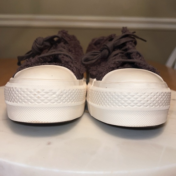 CONVERSE CTAS Lift Ox Violet Ore Sherpa Shoes Platform Sneaker - Size 6.5 - Picture 4 of 5